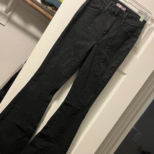 SO Black High-Rise Flare Jeans
